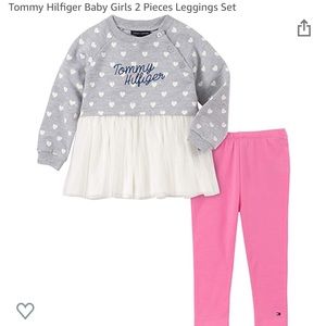Tommy Hilfiger baby girl 2 piece set